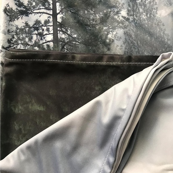 Yosemite National Park Half Dome Mountain Fog Nature Wall Tapestry - Picture 3 of 3